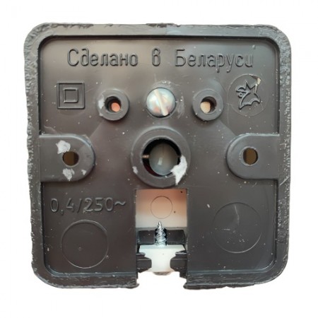 Кнопка звонка А1 0.4-001 квадратная черная клавиша Витебск